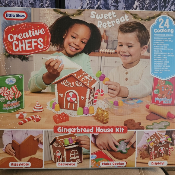 Little Tikes Creative Chefs Gingerbread House Kit - Picture 3 of 7